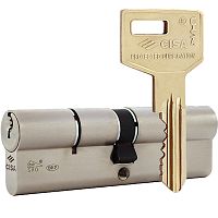 Циліндр CISA C3000 95 (45*50) нікель матовий 5 ключів